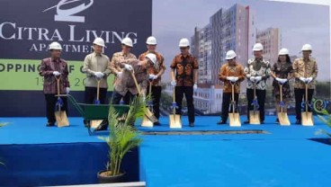 Ciputra Topping Off Menara Pertama Citra Living Apartment