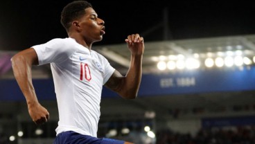 Hadapi Spanyol, Rashford Masih jadi Ujung Tombak Inggris