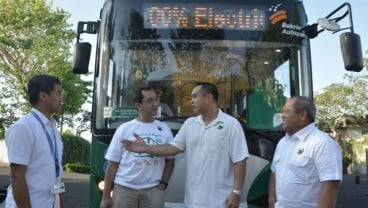 Grup Bakrie Perkenalkan Bus Listrik BYD di Bali