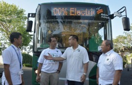 Grup Bakrie Perkenalkan Bus Listrik BYD di Bali