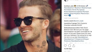 Coba, Tips Bahagia dan Sehat dari David Beckham