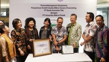 Bank Ganesha Gandeng Amartha untuk Penetrasi ke Pengusaha Mikro