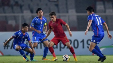 Hasil Piala Asia U-19, Indonesia Libas Chinese Taipei 3 - 1