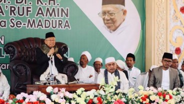 Ma'ruf Amin: Santri Tak Cukup Belajar Alquran dan Kitab Kuning