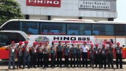 Hino Gelar Bus Safety Driving Competition di Surabaya