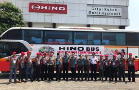 Hino Gelar Bus Safety Driving Competition di Surabaya