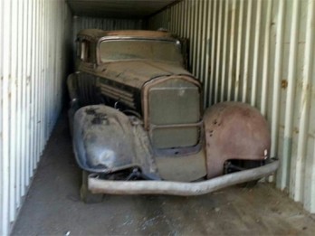 Wow, Buick 1934 Ini Dilelang Setelah 4 Dekade Dalam Kontainer