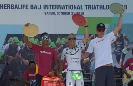Atlet AS Juarai Herbalife Bali International Triathlon 2018