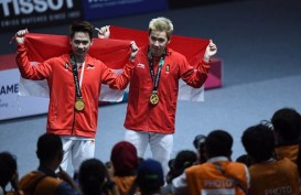 Final Denmark Terbuka 2018: Tampil Sempurna, Marcus Gideon/Kevin Sanjaya Juara