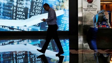 12 Saham Melemah, Indeks Bisnis 27 Turun 0,39% Pada Sesi I
