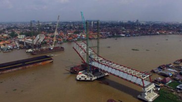 Jembatan Musi IV segera Rampung