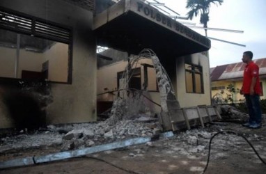 Buntut Pembakaran Polsek Bendahara Aceh Tamiang. Kapolsek Resmi Dicopot