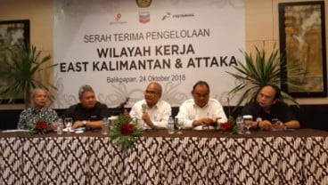 WK East Kalimantan - Attaka Resmi Milik Pertamina