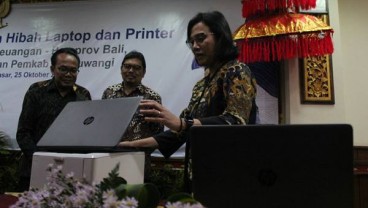 Hibah 500 Laptop Eks IMF-WB 2018, Menkeu Harap Lahir Jack Ma Indonesia  