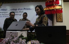 Hibah 500 Laptop Eks IMF-WB 2018, Menkeu Harap Lahir Jack Ma Indonesia  