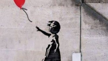Karya Banksy Dipajang Hotel Walled Off Betlehem