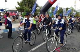 Sepeda Nusantara Singgah di Pacitan