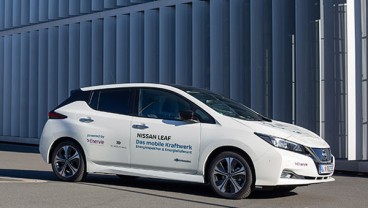 Nissan Leaf Bantu Stabilkan Grid Pengisian Listrik di Jerman