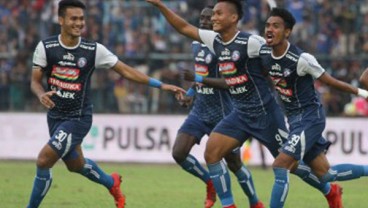 Hasil Liga 1: Arema Libas PSMS, Mitra Kukar Atasi PSIS