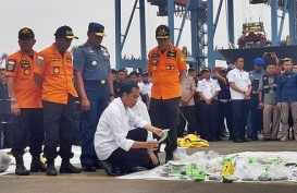Selama 20 Menit, Presiden Jokowi Pantau Evakuasi Lion Air di Tanjung Priok