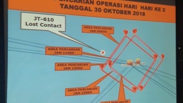 Musibah Lion Air JT 610: Pencarian Diperluas Menjadi 15 Nautical Mile