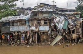 Rumah-rumah di Bantaran Sungai Martapura Direnovasi