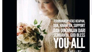 Ini Foto-foto Pernikahan Maia Estianty dan Irwan Mussry