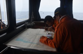 Kapal Geosurvey TNI Fokus di Satu Titik Terduga Lokasi JT-610