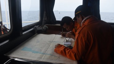 Kapal Geosurvey TNI Fokus di Satu Titik Terduga Lokasi JT-610