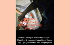 Black Box Lion Air JT 610 PK-LQP Diamankan di Ruang Khusus Kapal Baruna Jaya I