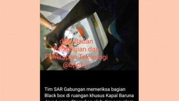 Black Box Lion Air JT 610 PK-LQP Diamankan di Ruang Khusus Kapal Baruna Jaya I