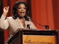 Oprah Winfrey Dukung Calon Gubernur Perempuan AS Berkulit Hitam