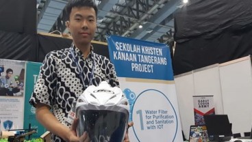 Keren, Ada Helm Antikantuk di Indocomtech 2018