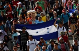 Gelombang Migran Pertama Asal Amerika Tengah Tiba di Ibu Kota Meksiko