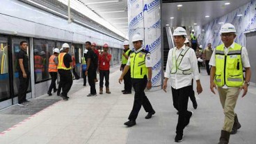 Presiden Jokowi: Proyek MRT Beroperasi Maret 2019