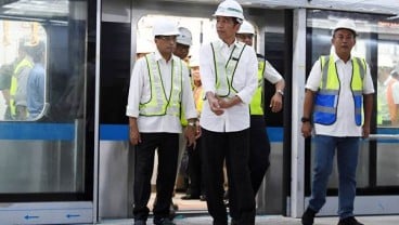 Jokowi: Tarif MRT Jakarta Rp8.000-Rp9.000