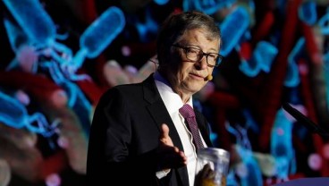 Pamerkan Toilet Tanpa Air, Bill Gates Bawa Toples Kotoran Manusia