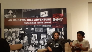 Buku Silent Comic "Gugug!" Berkisah Tentang Jakarta