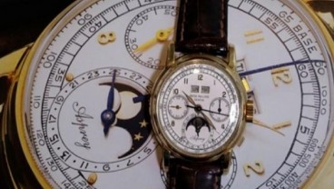 Jam Tangan Legendaris 'Asprey' Patek Philippe di Lelang