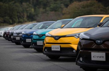 Penjualan Toyota Motor Corp Nyaris Stagnan