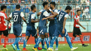 Hasil Akhir Arema FC vs Perseru Serui 4-1, Singo Edan Naik ke Posisi 10