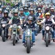 Blusukan ke Pasar, Jokowi Konvoi Motor di Bandung