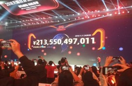 Pesta Belanja Alibaba Ditutup, Nilai Transaksi Capai US$30,8 Miliar