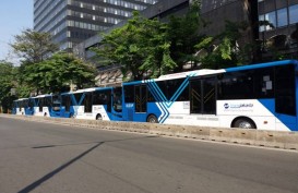 Bus Transjakarta Gratis selama Revitalisasi JPO Polda