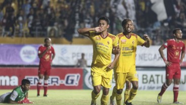 Hasil Liga 1, Sriwijaya FC Jauhi Zona Degradasi