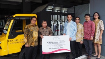 Nissan Indonesia Sumbang Korban Bencana Alam Sulawesi Tengah Rp1 Miliar