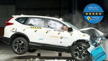 Honda CR-V Raih Standar Keselamatan Tertinggi Asean NCAP