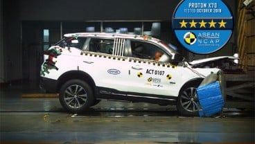 Proton X70 Dapat Skor Luar Biasa dari Asean NCAP