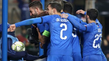 Gol Menit Terakhir Waktu Tambahan, Italia Sikat Amerika Serikat