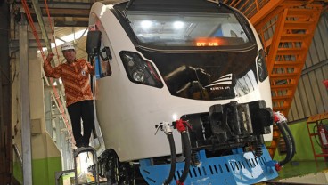 Train Set Terakhir LRT Sumsel Dijadwalkan Tiba Akhir November